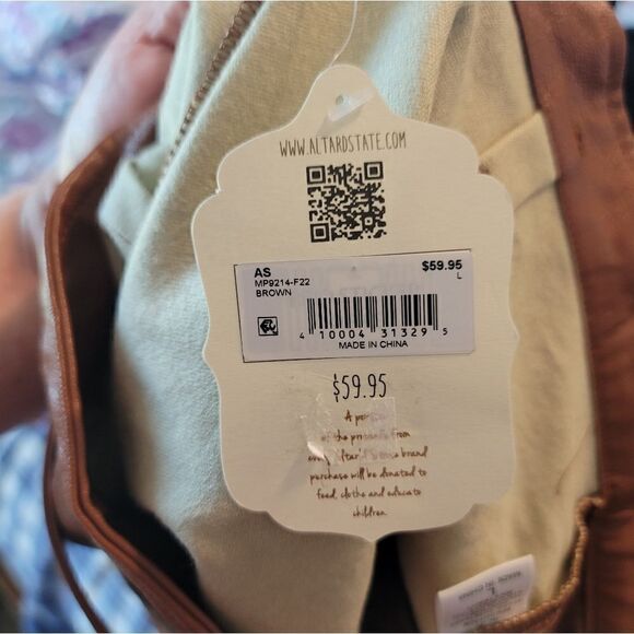 NWT- ALTAR'D STATE Faux Leather Shorts - Picture 11 of 11